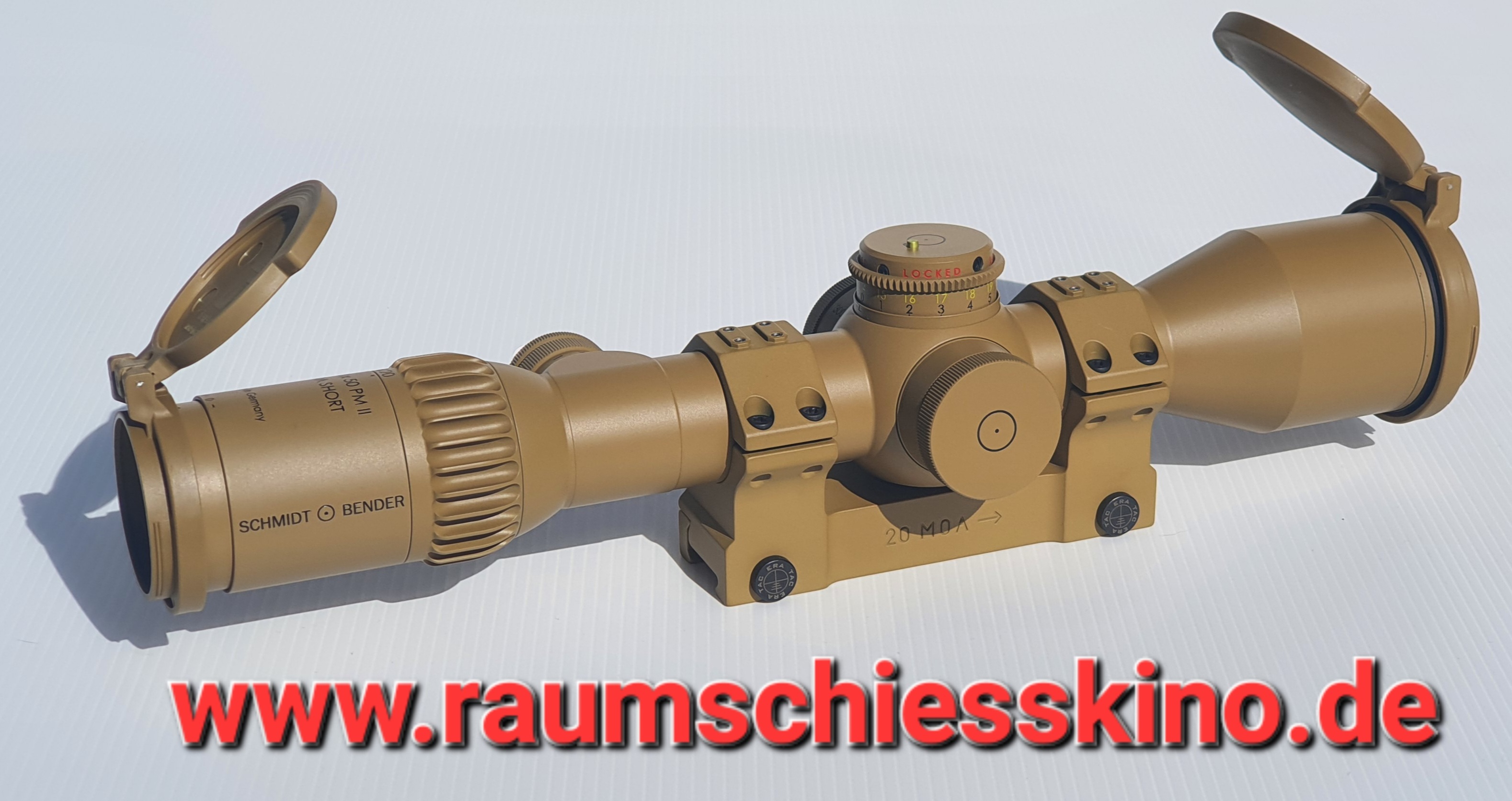 Schmidt & Bender 3-20x50 PM II Ultra Short LP Zielfernrohr