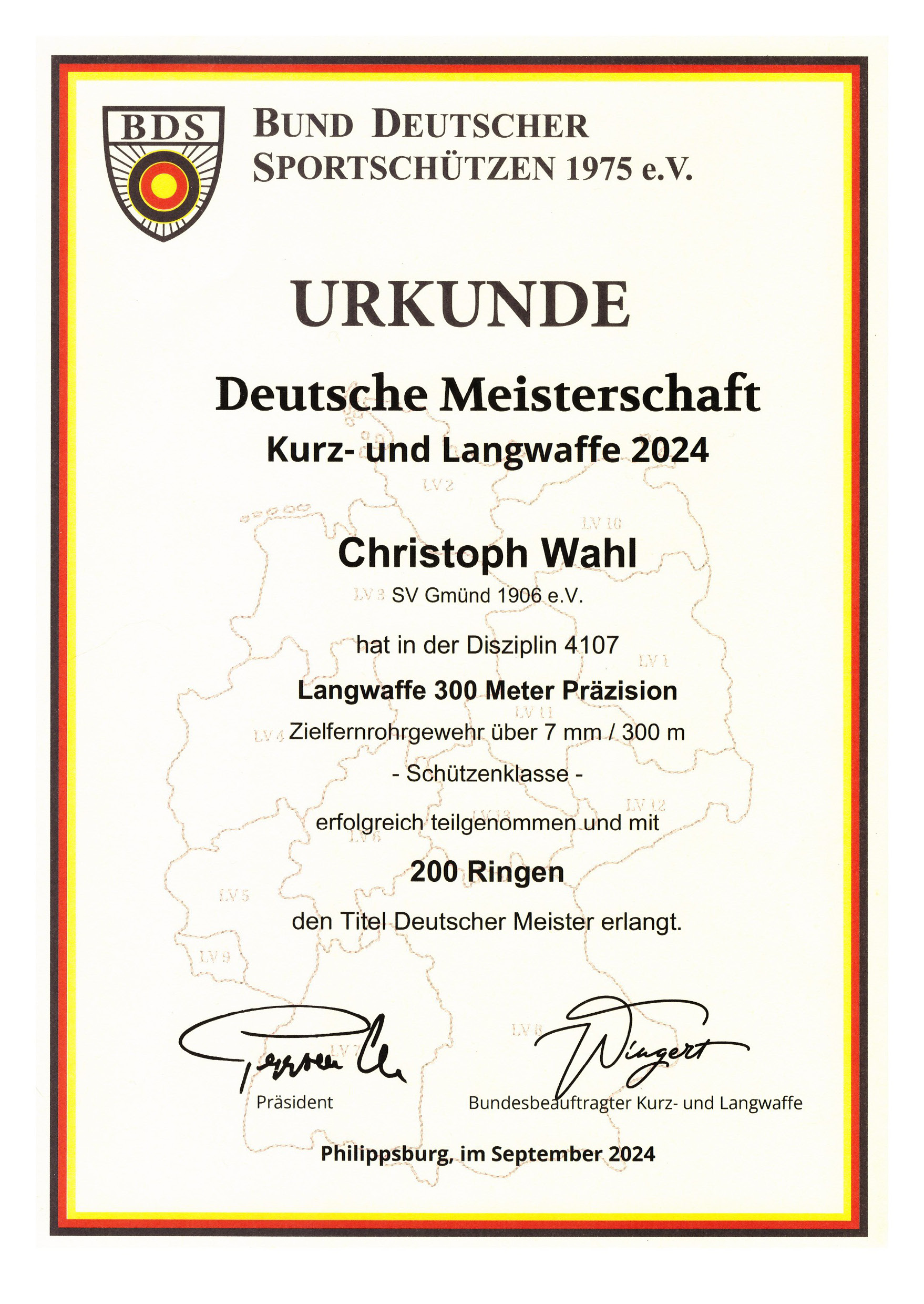 Deutscher Vizemeister 2019