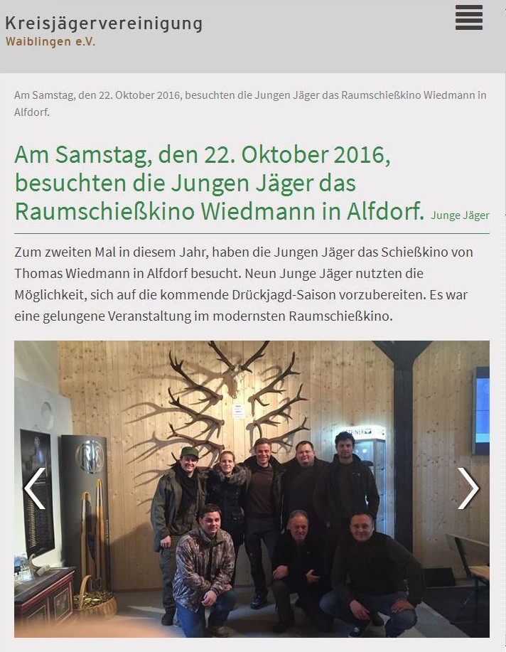 KJV Waiblingen - Junge J&auml;ger 2016