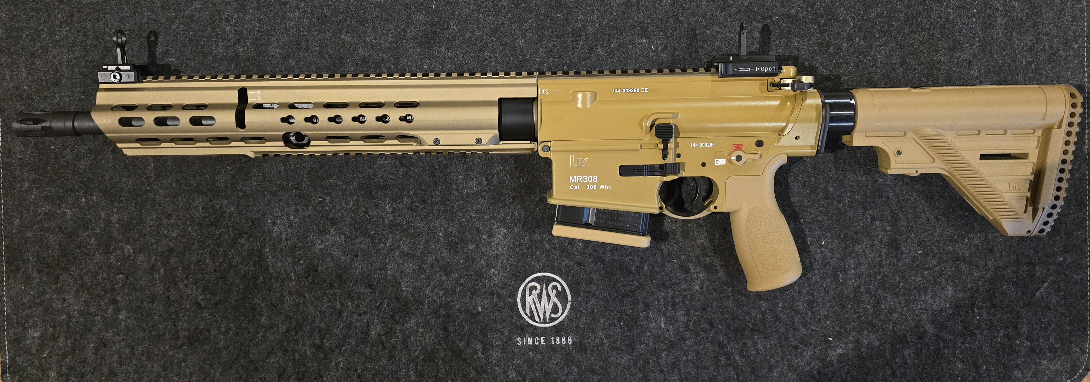 HK MR 308 A3 - Special Edition - Langer SlimLine Handschutz
