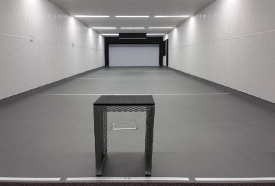 Schiessbahn für Distanzen von 6 m - 25 m