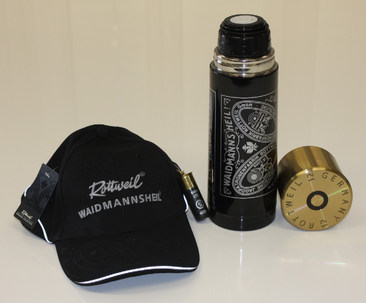 Rottweil Kappe + Thermoskanne 750 ml